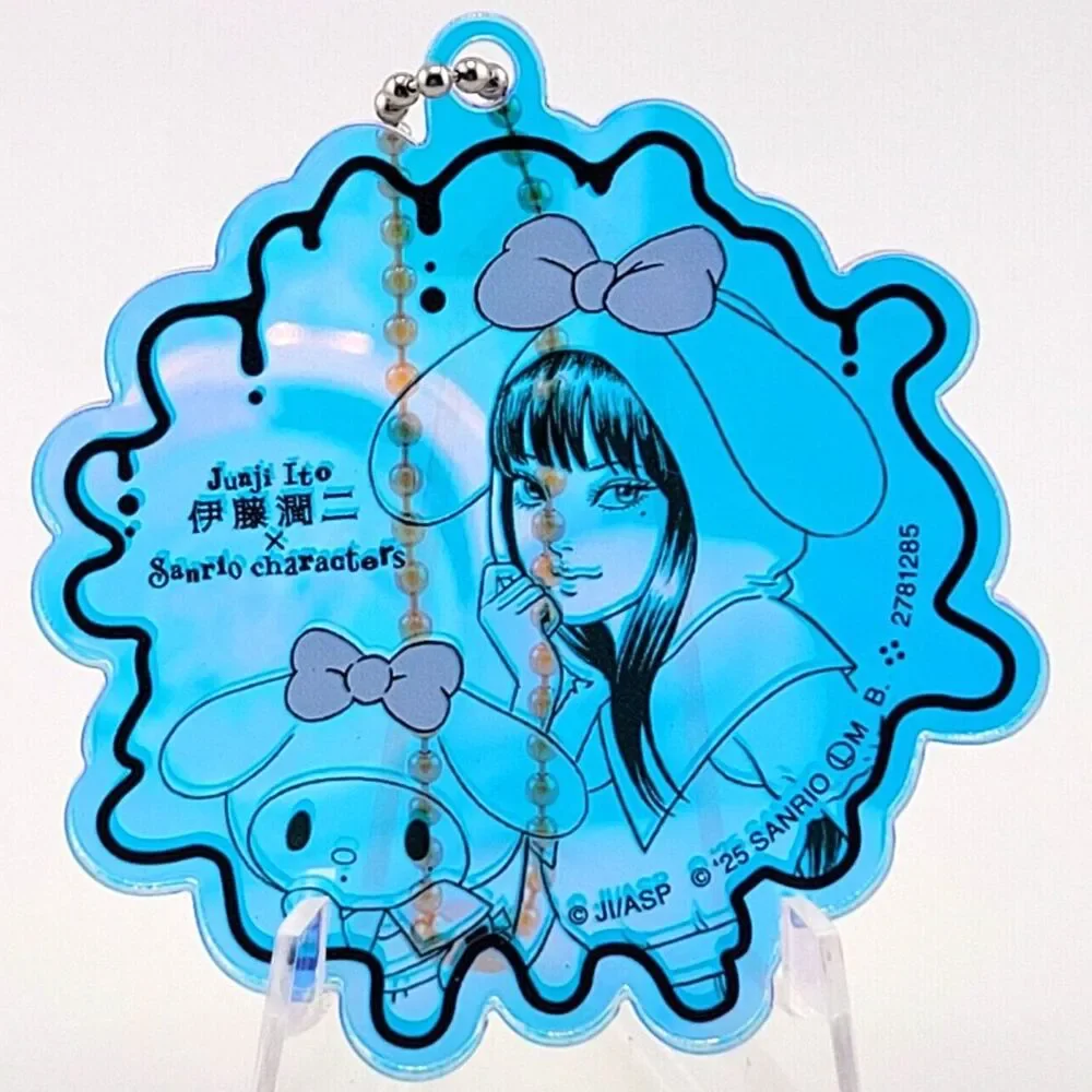 Tomie & My Melody - Junji Ito x Sanrio Blue Acrylic Charm